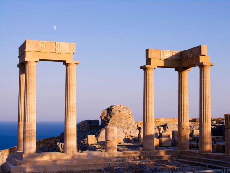 Die Akropolis von Lindos